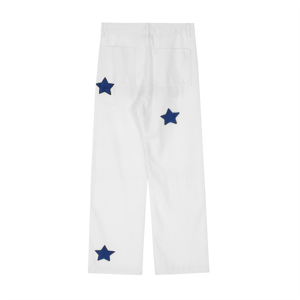 Y2K Vintage Star Design Pants